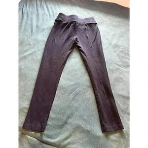 CHAUS NY Black womans riding leggings Size small classic casual wide band